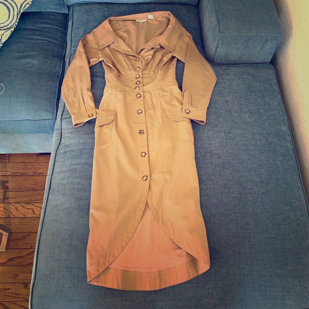 Byron Lars trench coat